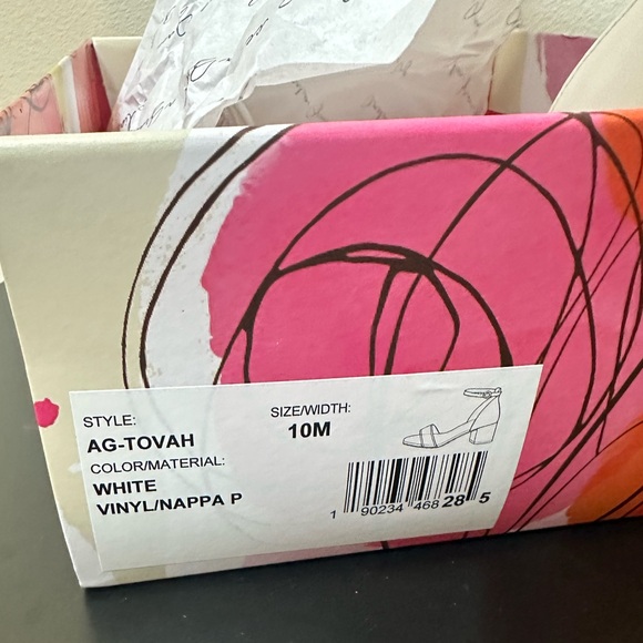 Amelia Grace White Heels - Picture 5 of 5